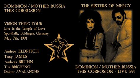  Dominion/Mother Russia é um hino industrial que mistura melodias distorcidas com texturas sonoras densas